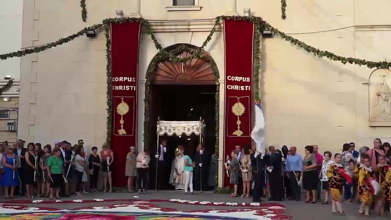 Procesión del Corpus Christi en Bigastro